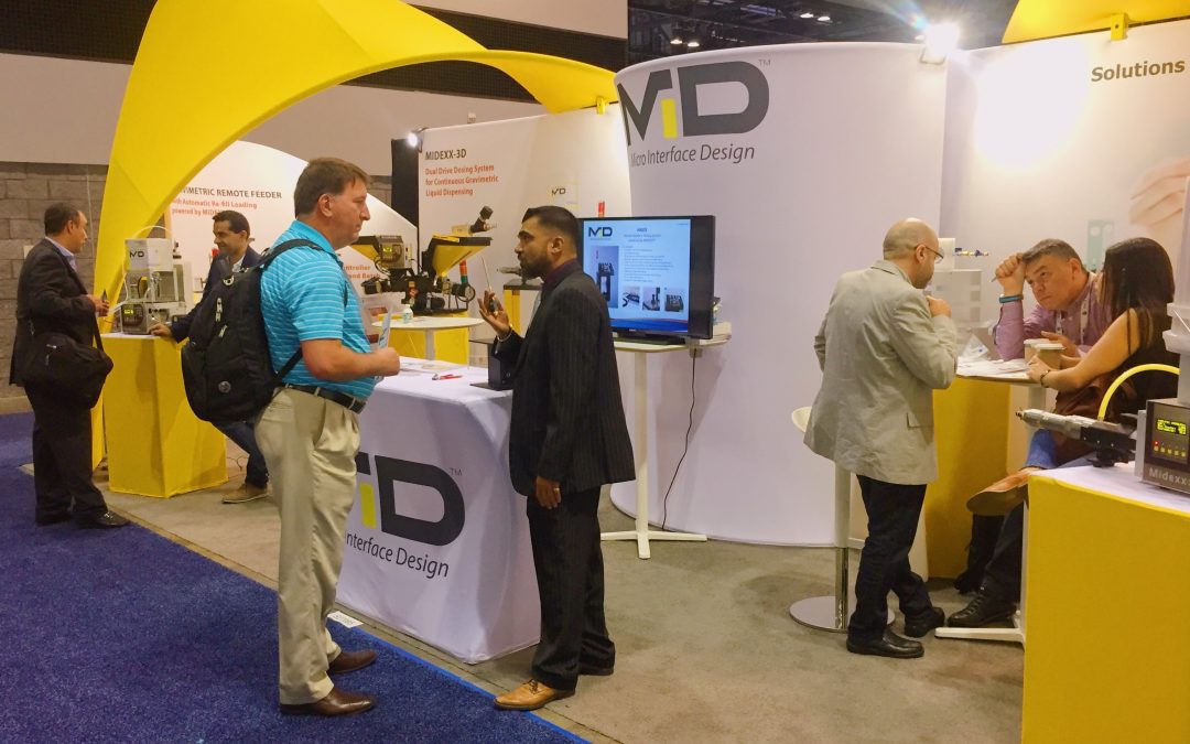 MID Presented a New Chapter of Liquid Color Dosing and Industry 4.0 on NPE2018MID launched new products on Gravimetric Dosing and Dispensing for liquid color and Remote Connectivity Technology